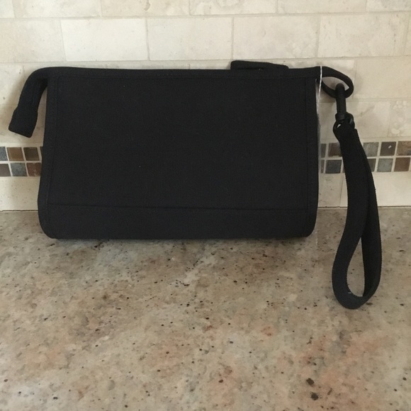 Vintage Marlo Sport Golfer Gurl Canvas Zip Top Embroidered Accessory Bag - Picture 3 of 10